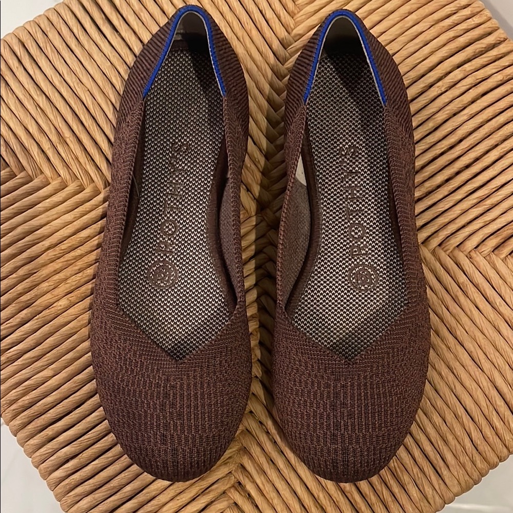 Rothy's Brown Flats Minimalist Slip-On Loafers Size: 5 1/2